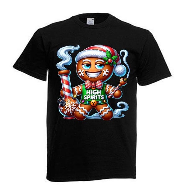 Tshirt Unisex mit Coolen Druck Weed Ganja Hanf Cannabis Psychedelic (Größe & Farbe auswählen) TSFBW558