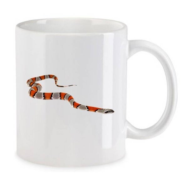 Tasse Reptilien Weiß mit Druck (Siehe Foto) TFBR56
