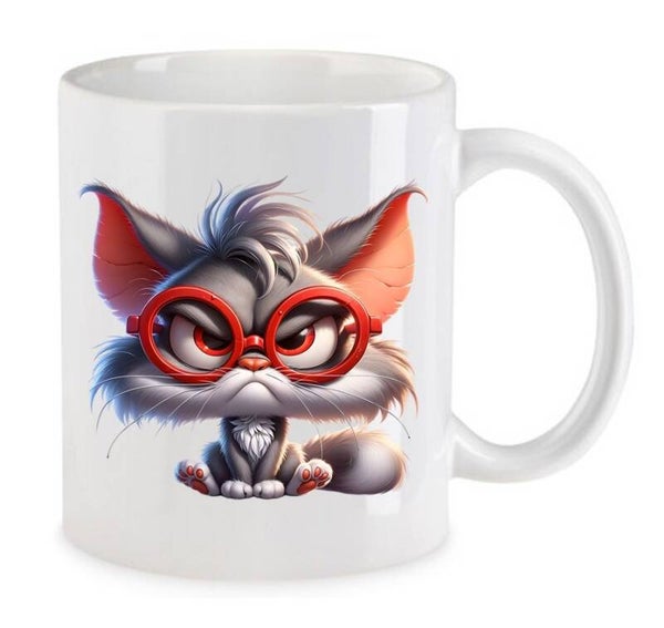 Tasse Fun Film Comic Action Spass Weiß mit Druck (Siehe Foto) TFBG564