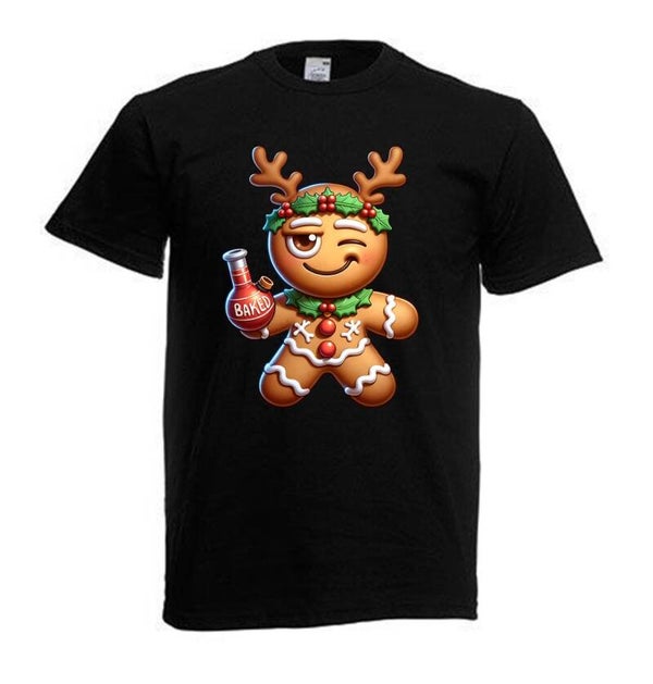 Tshirt Unisex mit Coolen Druck Weed Ganja Hanf Cannabis Psychedelic (Größe & Farbe auswählen) TSFBW565