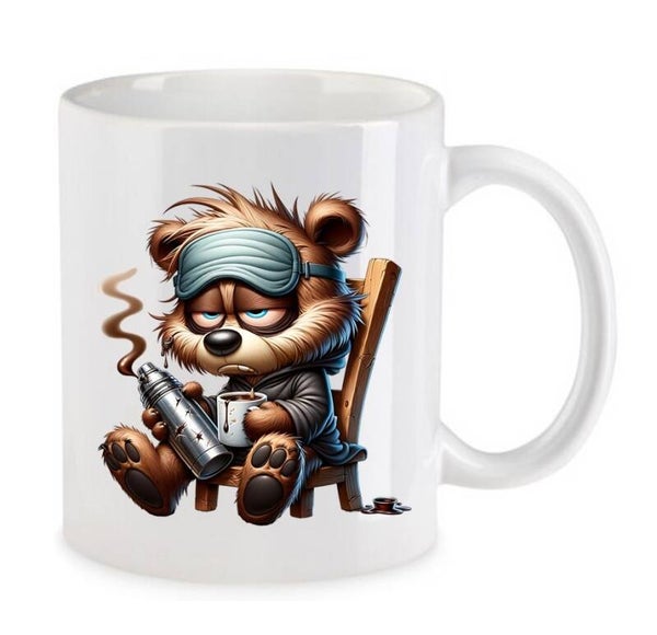 Tasse Fun Film Comic Action Spass Weiß mit Druck (Siehe Foto) TFBG568