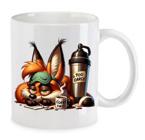 Tasse Fun Film Comic Action Spass Weiß mit Druck (Siehe Foto) TFBG575