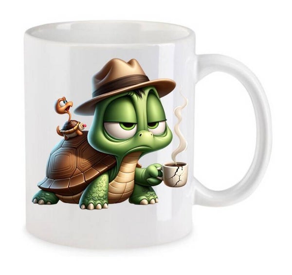 Tasse Fun Film Comic Action Spass Weiß mit Druck (Siehe Foto) TFBG576