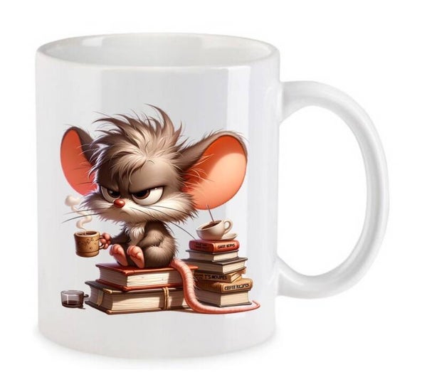 Tasse Fun Film Comic Action Spass Weiß mit Druck (Siehe Foto) TFBG578