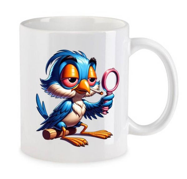 Tasse Weed Cannabis Psychodelic Weiß mit Druck (Siehe Foto) TFBW586