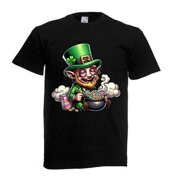 Tshirt Unisex mit Coolen Druck Weed Ganja Hanf Cannabis Psychedelic (Größe & Farbe auswählen) TSFBW587