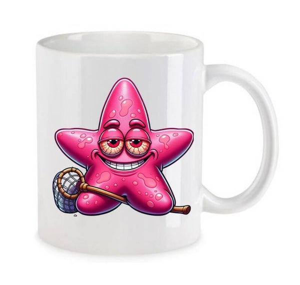 Tasse Weed Cannabis Psychodelic Weiß mit Druck (Siehe Foto) TFBW588