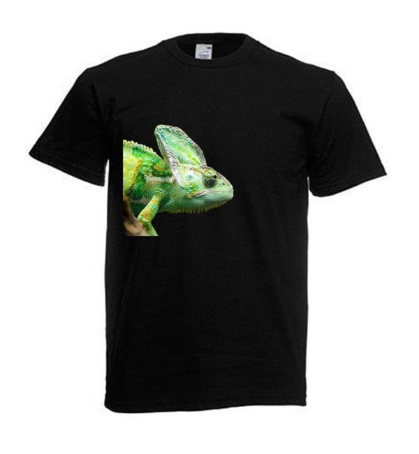 Tshirt Unisex mit Coolen Druck Reptilien Gecko Schlange (Größe & Farbe auswählen) TSFBR59