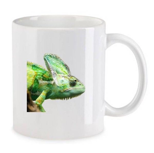 Tasse Reptilien Weiß mit Druck (Siehe Foto) TFBR59