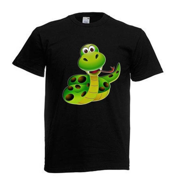 Tshirt Unisex mit Coolen Druck Reptilien Gecko Schlange (Größe & Farbe auswählen) TSFBR60