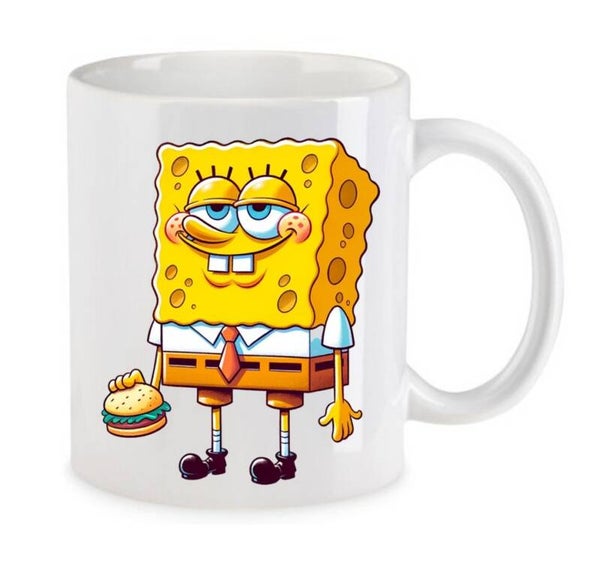 Tasse Weed Cannabis Psychodelic Weiß mit Druck (Siehe Foto) TFBW600