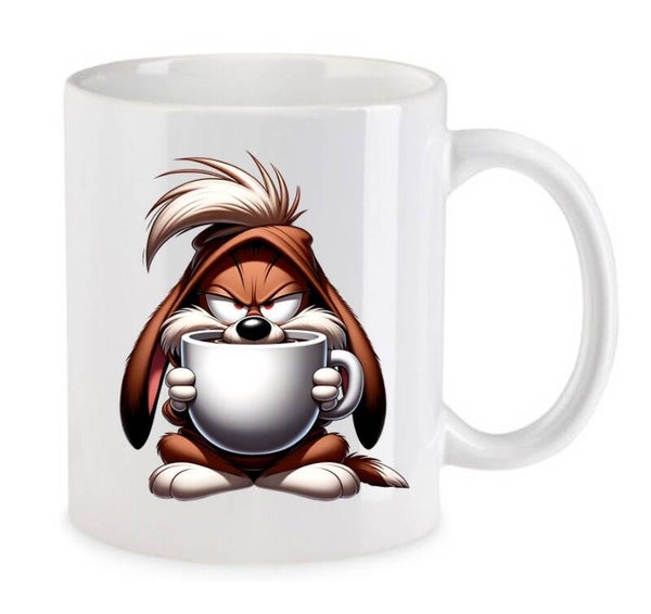 Tasse Fun Film Comic Action Spass Weiß mit Druck (Siehe Foto) TFBG603