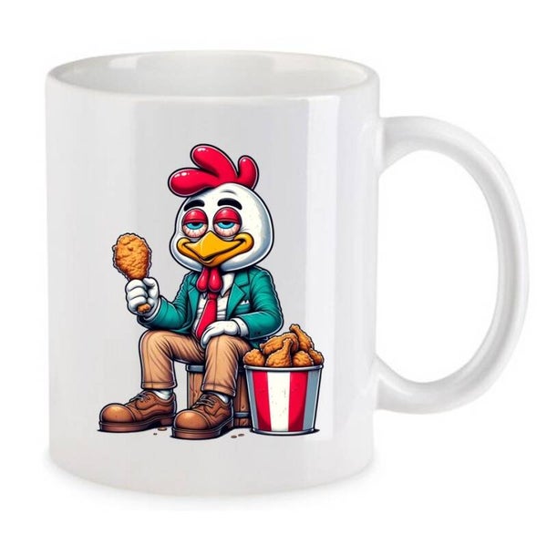 Tasse Weed Cannabis Psychodelic Weiß mit Druck (Siehe Foto) TFBW605