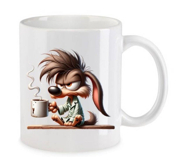 Tasse Fun Film Comic Action Spass Weiß mit Druck (Siehe Foto) TFBG605