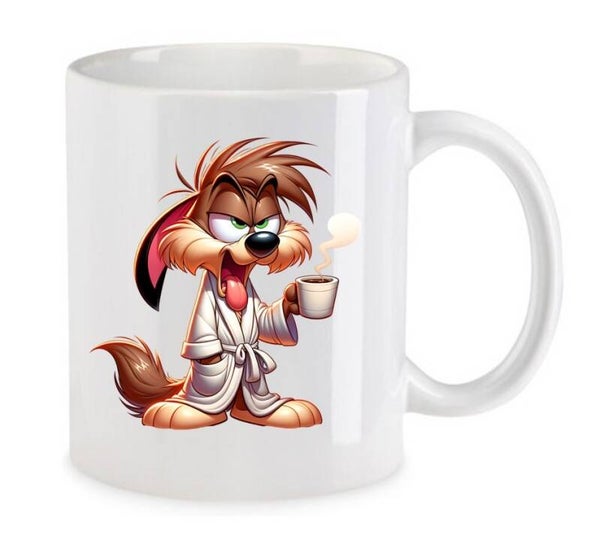 Tasse Fun Film Comic Action Spass Weiß mit Druck (Siehe Foto) TFBG609