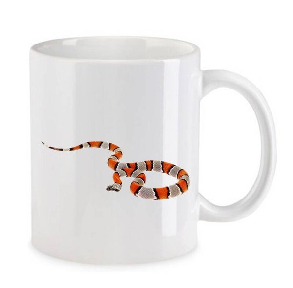 Tasse Reptilien Weiß mit Druck (Siehe Foto) TFBR61