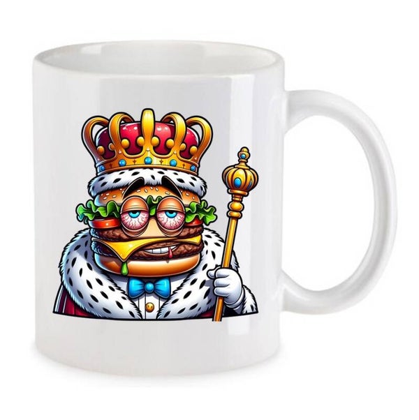 Tasse Weed Cannabis Psychodelic Weiß mit Druck (Siehe Foto) TFBW610