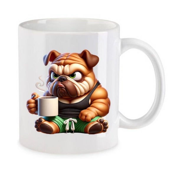 Tasse Fun Film Comic Action Spass Weiß mit Druck (Siehe Foto) TFBG614