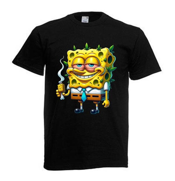 Tshirt Unisex mit Coolen Druck Weed Ganja Hanf Cannabis Psychedelic (Größe & Farbe auswählen) TSFBW618