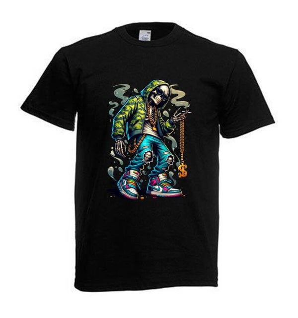 Tshirt Unisex mit Coolen Druck Fun Action Spass Design (Größe & Farbe auswählen) TSFBG618