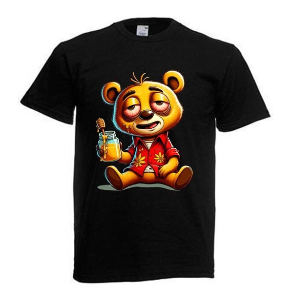 Tshirt Unisex mit Coolen Druck Weed Ganja Hanf Cannabis Psychedelic (Größe & Farbe auswählen) TSFBW623