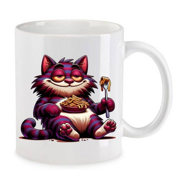 Tasse Weed Cannabis Psychodelic Weiß mit Druck (Siehe Foto) TFBW626