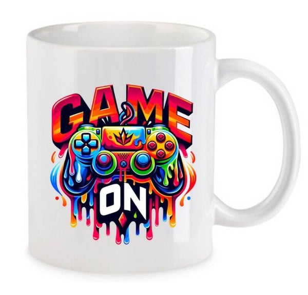 Tasse Fun Film Comic Action Spass Weiß mit Druck (Siehe Foto) TFBG63