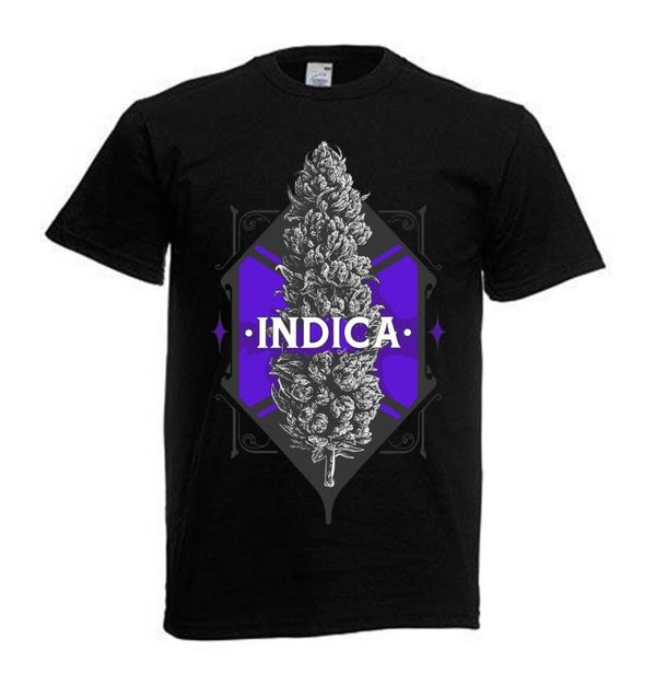 Tshirt Unisex mit Coolen Druck Weed Ganja Hanf Cannabis Psychedelic (Größe & Farbe auswählen) TSFBW632
