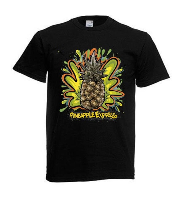 Tshirt Unisex mit Coolen Druck Weed Ganja Hanf Cannabis Psychedelic (Größe & Farbe auswählen) TSFBW635