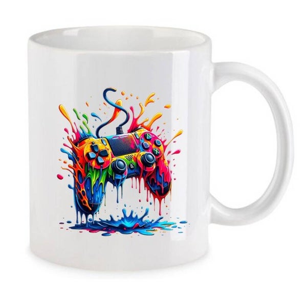 Tasse Fun Film Comic Action Spass Weiß mit Druck (Siehe Foto) TFBG64
