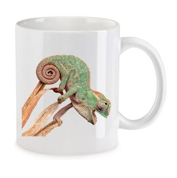 Tasse Reptilien Weiß mit Druck (Siehe Foto) TFBR64