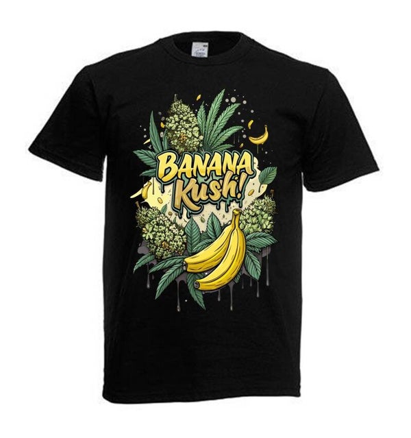 Tshirt Unisex mit Coolen Druck Weed Ganja Hanf Cannabis Psychedelic (Größe & Farbe auswählen) TSFBW642