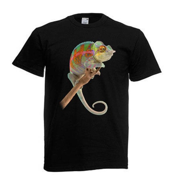 Tshirt Unisex mit Coolen Druck Reptilien Gecko Schlange (Größe & Farbe auswählen) TSFBR65