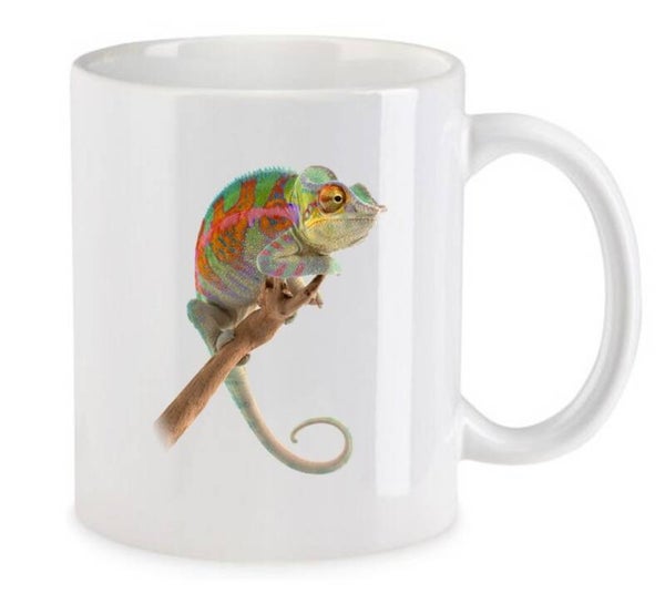 Tasse Reptilien Weiß mit Druck (Siehe Foto) TFBR65