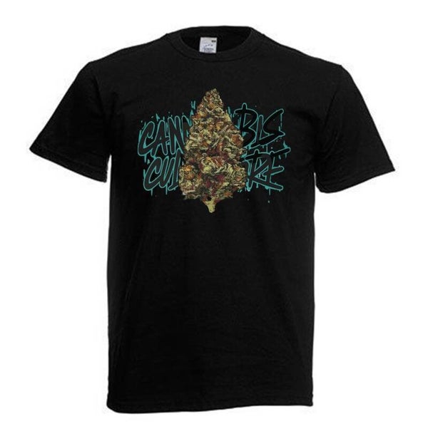 Tshirt Unisex mit Coolen Druck Weed Ganja Hanf Cannabis Psychedelic (Größe & Farbe auswählen) TSFBW651