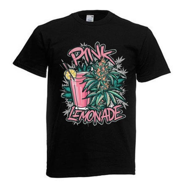 Tshirt Unisex mit Coolen Druck Weed Ganja Hanf Cannabis Psychedelic (Größe & Farbe auswählen) TSFBW657