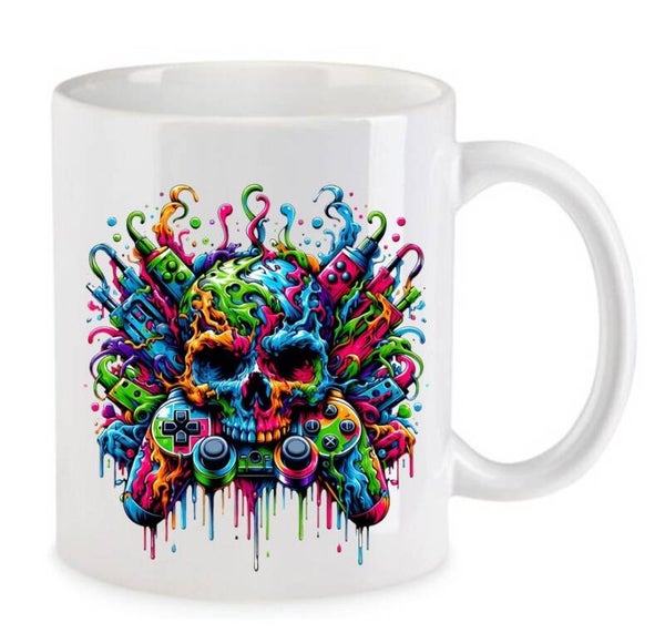 Tasse Fun Film Comic Action Spass Weiß mit Druck (Siehe Foto) TFBG67
