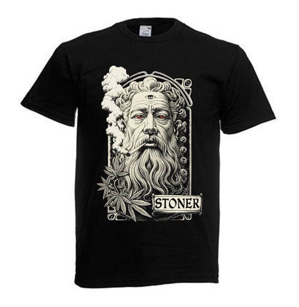 Tshirt Unisex mit Coolen Druck Weed Ganja Hanf Cannabis Psychedelic (Größe & Farbe auswählen) TSFBW674