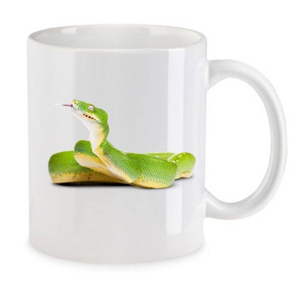 Tasse Reptilien Weiß mit Druck (Siehe Foto) TFBR68