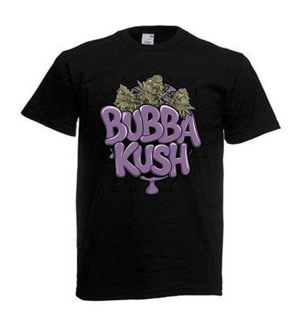 Tshirt Unisex mit Coolen Druck Weed Ganja Hanf Cannabis Psychedelic (Größe & Farbe auswählen) TSFBW696