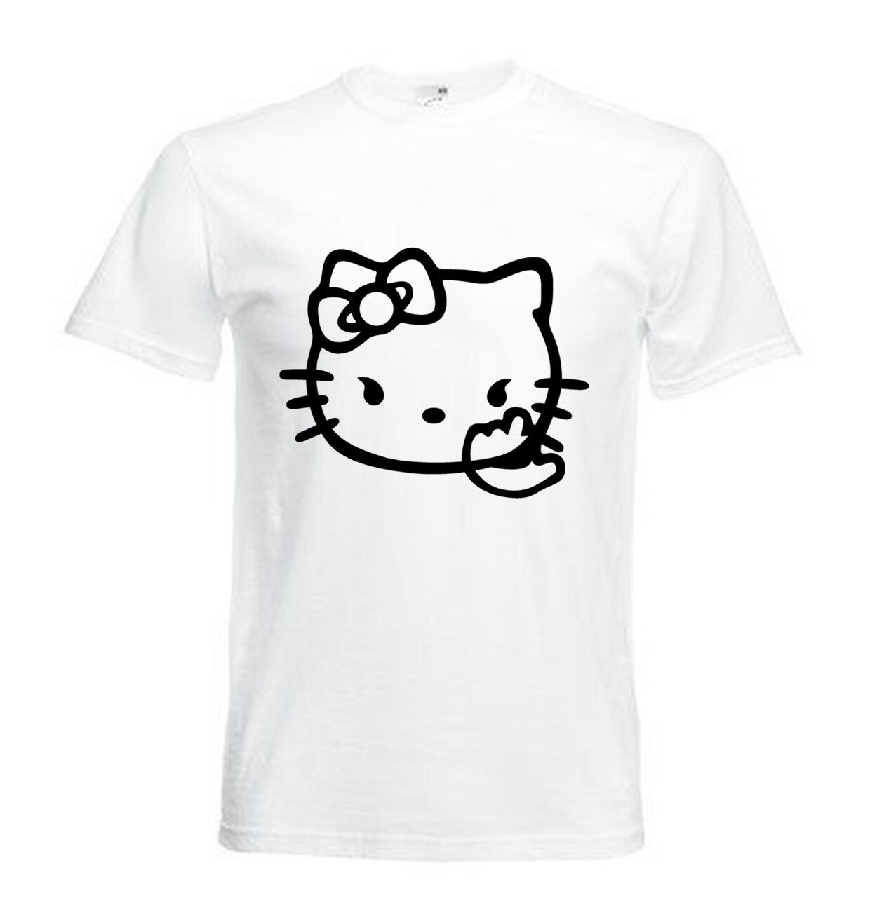 Tshirt Unisex mit Coolen Druck Adler Totenkopf Fun (Größe & Farbe auswählen) TSFBSW7-7