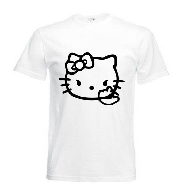 Tshirt Unisex mit Coolen Druck Adler Totenkopf Fun (Größe & Farbe auswählen) TSFBSW7-7