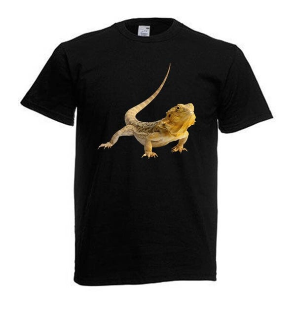 Tshirt Unisex mit Coolen Druck Reptilien Gecko Schlange (Größe & Farbe auswählen) TSFBR7
