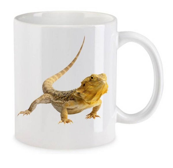 Tasse Reptilien Weiß mit Druck (Siehe Foto) TFBR7
