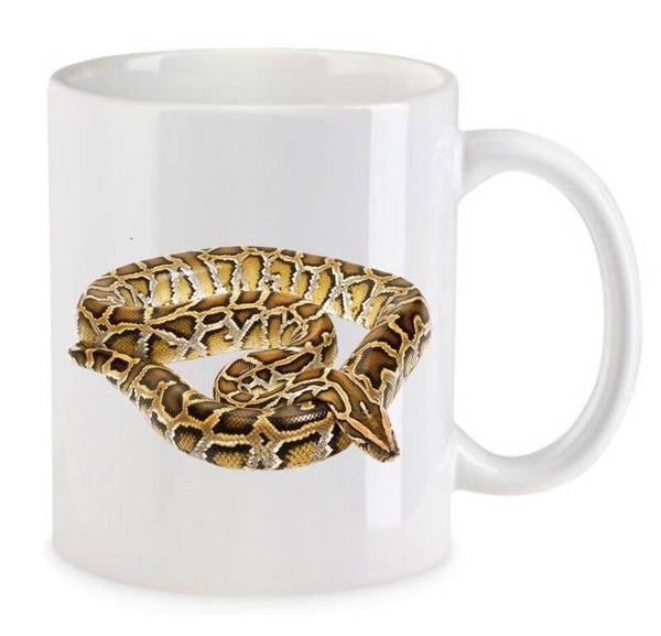 Tasse Reptilien Weiß mit Druck (Siehe Foto) TFBR70