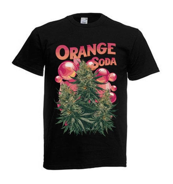 Tshirt Unisex mit Coolen Druck Weed Ganja Hanf Cannabis Psychedelic (Größe & Farbe auswählen) TSFBW704