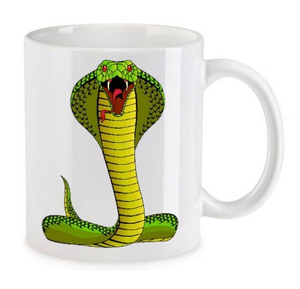 Tasse Reptilien Weiß mit Druck (Siehe Foto) TFBR73