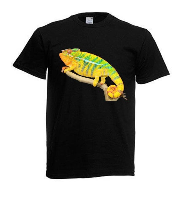 Tshirt Unisex mit Coolen Druck Reptilien Gecko Schlange (Größe & Farbe auswählen) TSFBR75