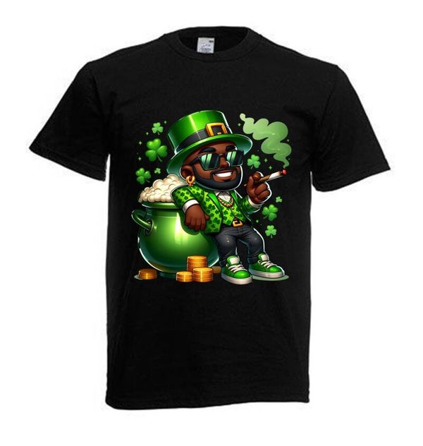 Tshirt Unisex mit Coolen Druck Weed Ganja Hanf Cannabis Psychedelic (Größe & Farbe auswählen) TSFBW756