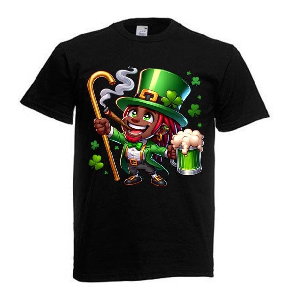 Tshirt Unisex mit Coolen Druck Weed Ganja Hanf Cannabis Psychedelic (Größe & Farbe auswählen) TSFBW758